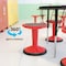 Flash Furniture Red Kids Adjustable Active Learning Stool AY-9001S-RD-GG - alternate 3